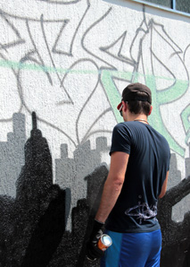 Streetart - Atelier sur les graffitis
