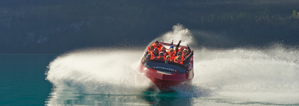 Excursions en Jetboat sur le lac de Brienz
