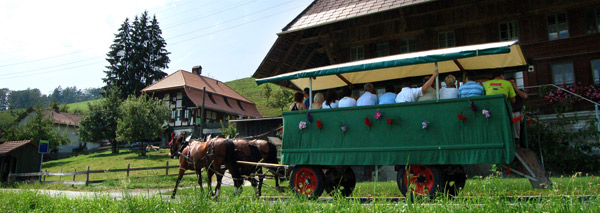 carriage ride emmental with dinner