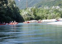 Canoeing in the Ticino