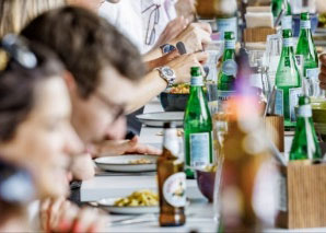 Eisstockschiessen indoor mit Tavolata