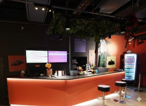 Virtual reality team experience with 4D effects Berne