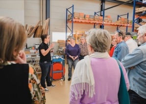 Visite de la manufacture de couteaux