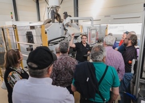Visite de la manufacture de couteaux