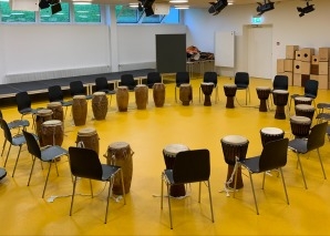 Drumming for team building