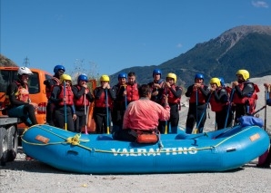 Rafting in Valais