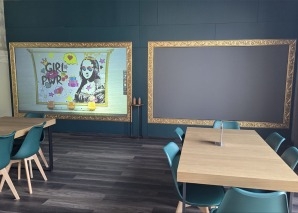 Creating digital graffiti and caps as a team