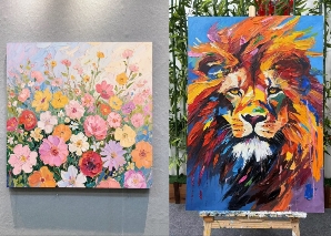 Malen: Gemeinsam ein Kunstwerk erschaffen