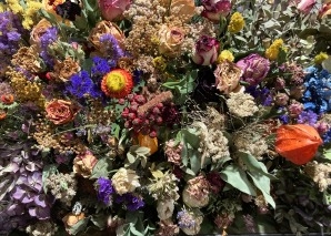 Atelier de fleurs séchées