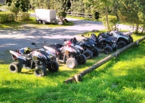 Raclette tour on the quad bike