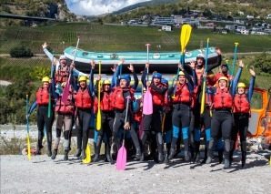 Rafting in Valais