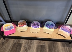 Creating digital graffiti and caps as a team