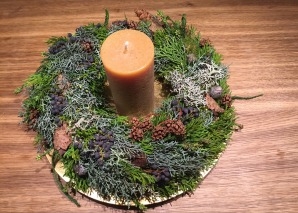 Adventskranz binden