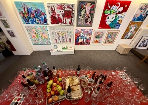 Bilder malen und Burgdorfer Geschichten hören