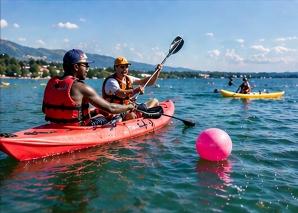 Jeux de plage par équipe à Lausanne