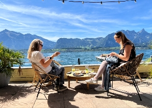 Häkelkörbe herstellen bei Brunch oder Apéro riche