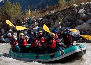 Rafting in Valais
