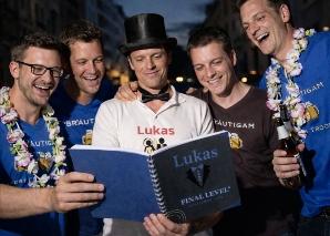 Stag party: Find the bride