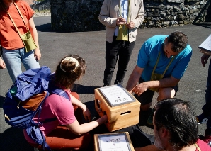 Wine hike, tasting and puzzle fun on Lake Geneva