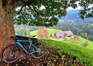 Le gravelbike dans l'Emmental