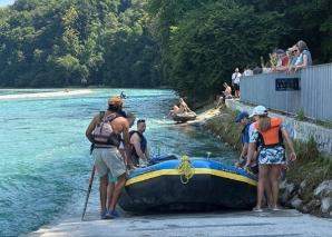 Rafting sur l'Aar de Berne à Neubrügg