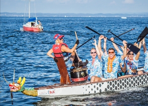 Drachenbootevent auf dem Bodensee