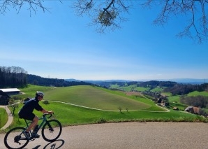 Le gravelbike dans l'Emmental