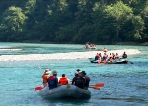 Rafting sur l'Aar de Berne à Neubrügg