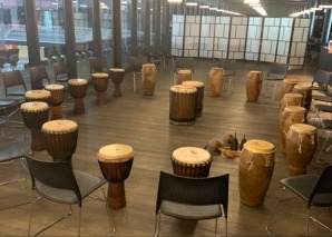 Drumming for team building