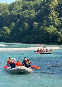 Rafting sur l'Aar de Berne à Neubrügg