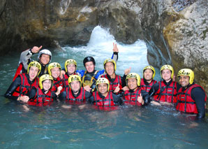 Canyoning in the Berner Oberland