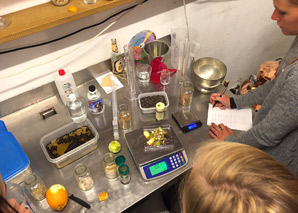 Distilling gin in a team