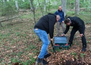Chasse au trésor avec un GPS