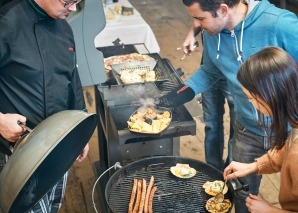 Grill-Workshop mit Weindegustation