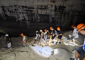 Visite de la grotte de Burgdorf