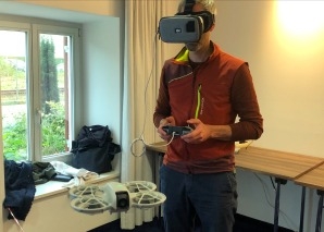 Événement drones en intérieur pour votre équipe