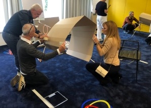 Événement drones en intérieur pour votre équipe