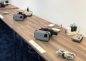 Événement drones en intérieur pour votre équipe