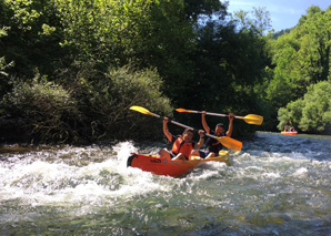 Canoe trip on the Doubs