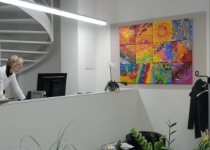 Padel et action painting pour les équipes