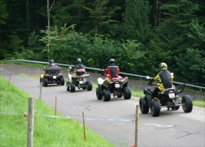 Tour panoramique en quad