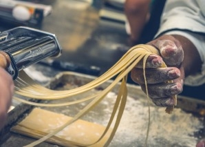 Pasta-Workshop am Lago Maggiore