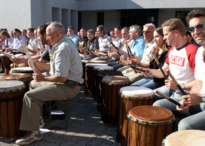 Drumming and percussion