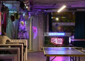 Pingpong-Abend in der Lounge