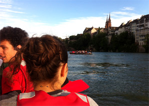 City-Tour Basel mit dem Kanu