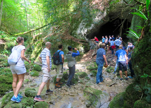 Expedition through a gorge