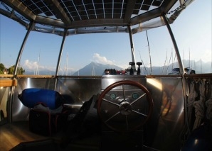 Solar boat tour on Lake Thun