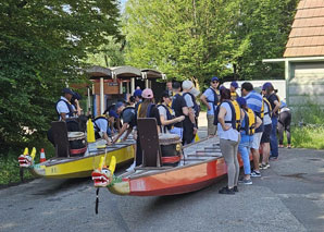 Teamentwicklung im Drachenboot