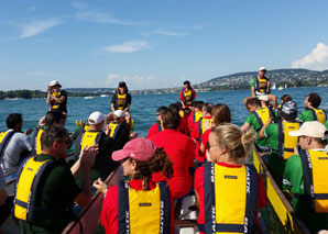 Teamentwicklung im Drachenboot