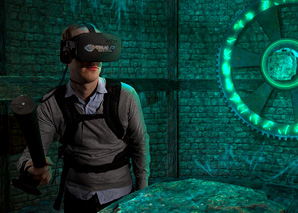 Expérience en équipe de réalité virtuelle avec les effets 4D